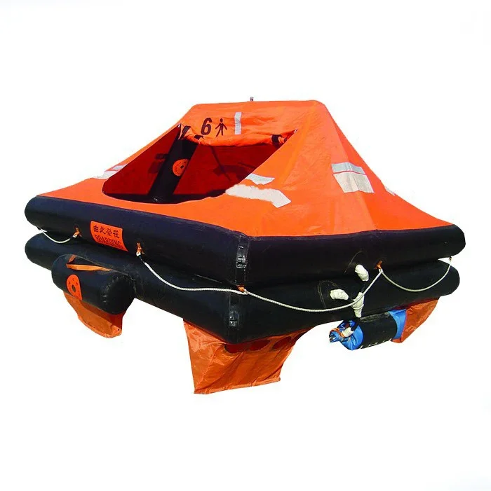 

In Stock SLOAS Approved Inflatable Life Raft boats for sale