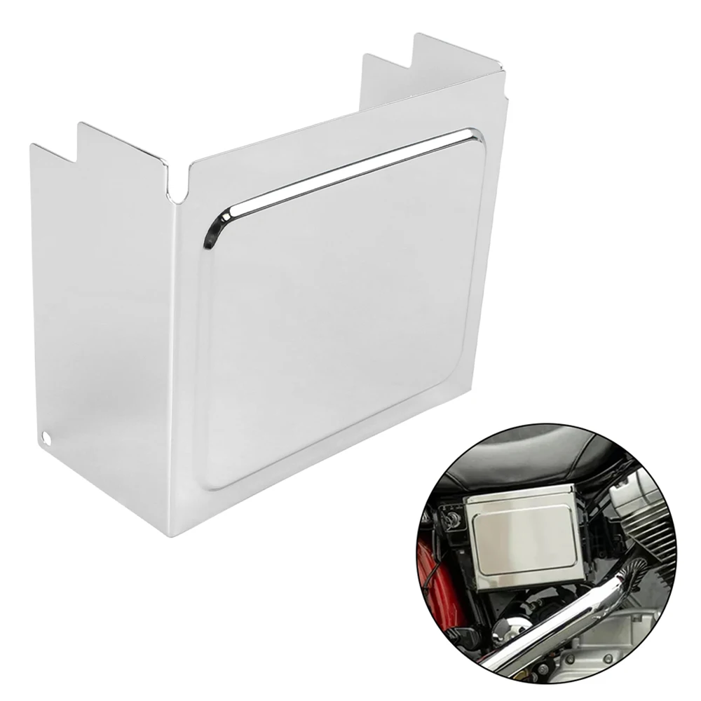 

Хромированная боковая крышка аккумулятора мотоцикла для Harley Sportster XL FXD Dyna 1997-2003 1999-2005 гг.