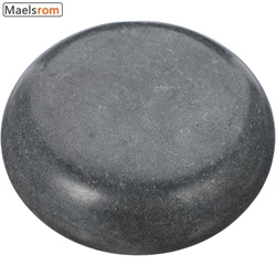 1pc 10x10CM Hot Compress Stone Obsidian Thumb Worry Hot Rocks Massage Natural Massage Polished Palm Pocket Stones For Pebble Spa