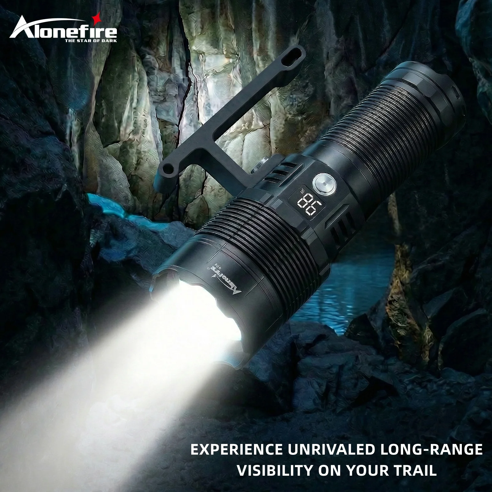 5000LM Zoom Hand lantern High Power Powerful LED Flashlight USB Rechargeable Outdoor Hunting Camping Hiking Fishing Torch light