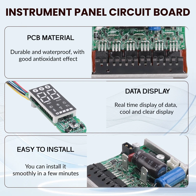 Dashboard Circuit Board Display With Controller For Xiaomi 3 Lite Electric Scooter Motherboard Kit Replacement Parts