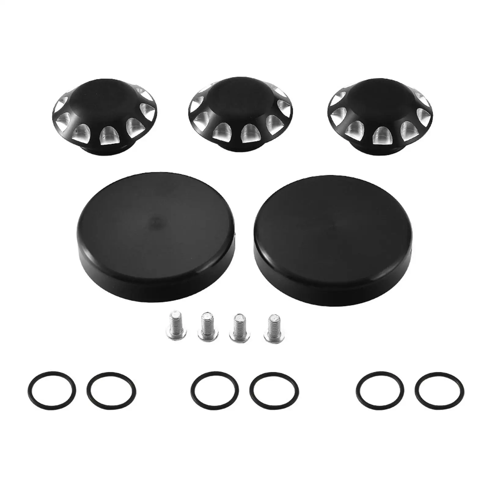 Aluminum Axle Cap Set Easily Install Professional Auto Accessories Wheel Bearing Caps Replaces Repair Part for Can-am Ryker