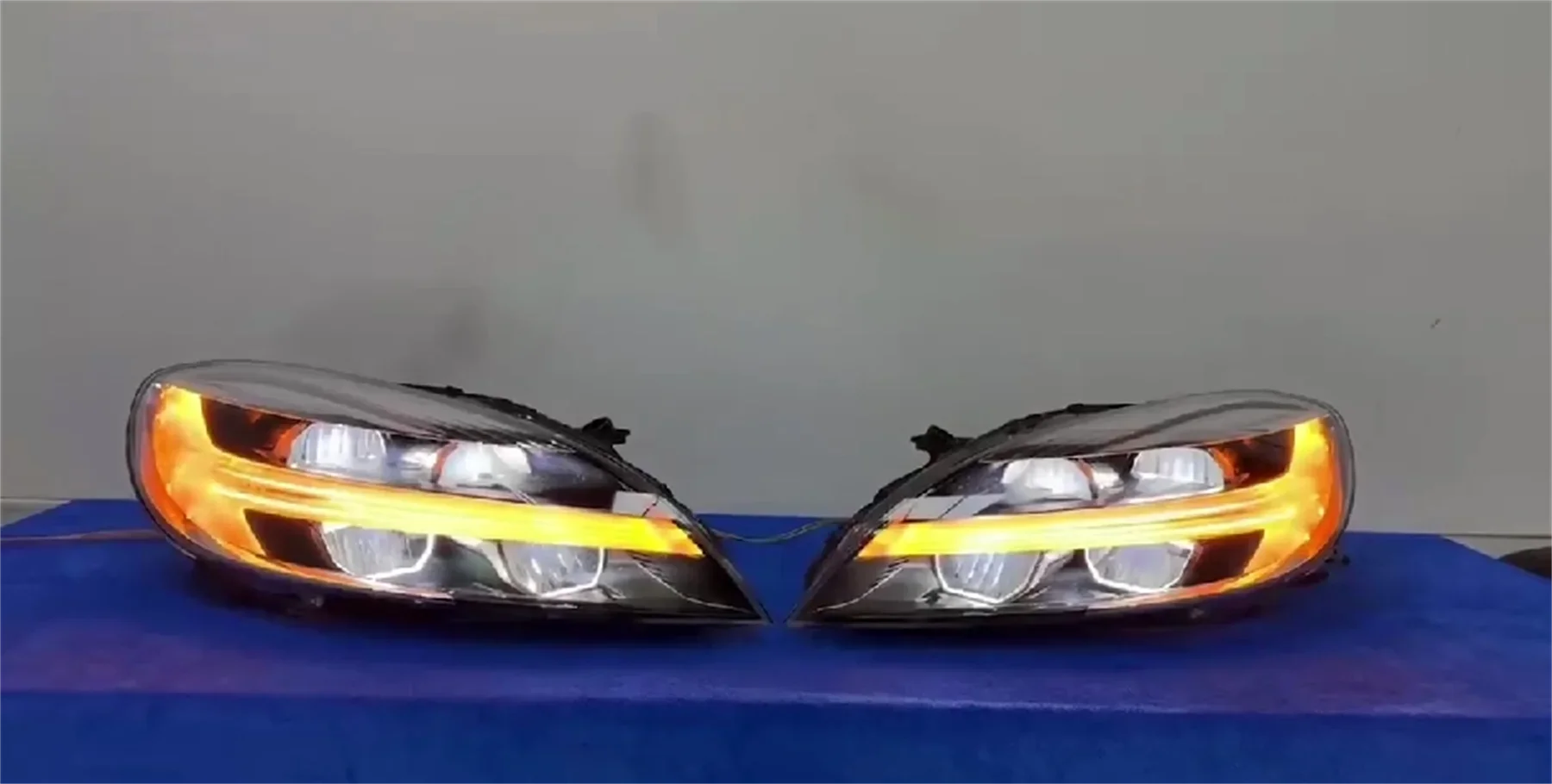 

Передняя фара для Volvo V40 Дневные ходовые огни DRL Фара ближнего и дальнего света Указатель поворота