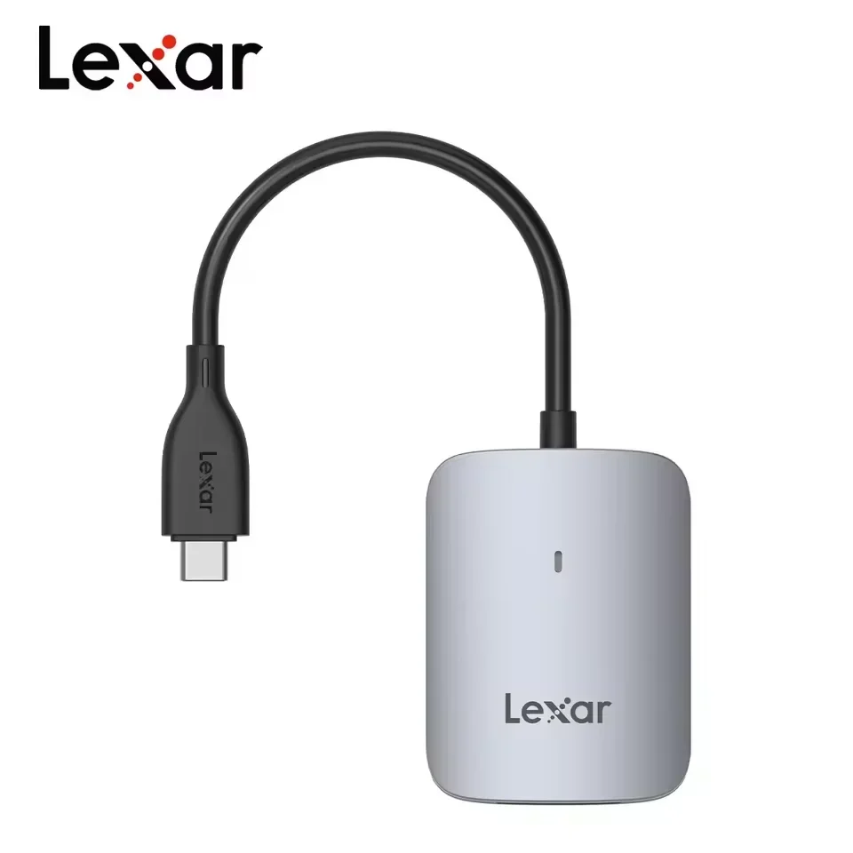 Lexar CFexpress Type A Card Reader USB 3.2 Gen2 Hi-Speed Cards 10Gbps 8K USB-C/A Card Reader Read Speed 900 MB/s CFE Card Reader