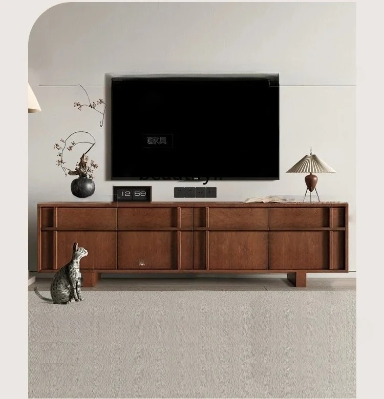 Бревенчатый ветер, простой шкаф для телевизора, настенный шкафчик для гостиной, простой шкафчик, можно настроить по индивидуальному заказу