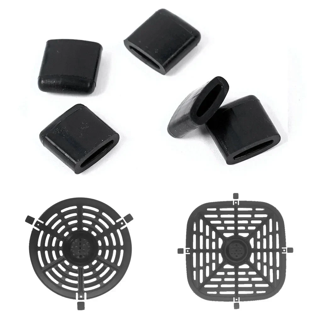 16 Pcs Air Fryer Tips For Air Fryer Grill Pan Rubber Bumpers Replacement Protective Cover Kitchen Accessories