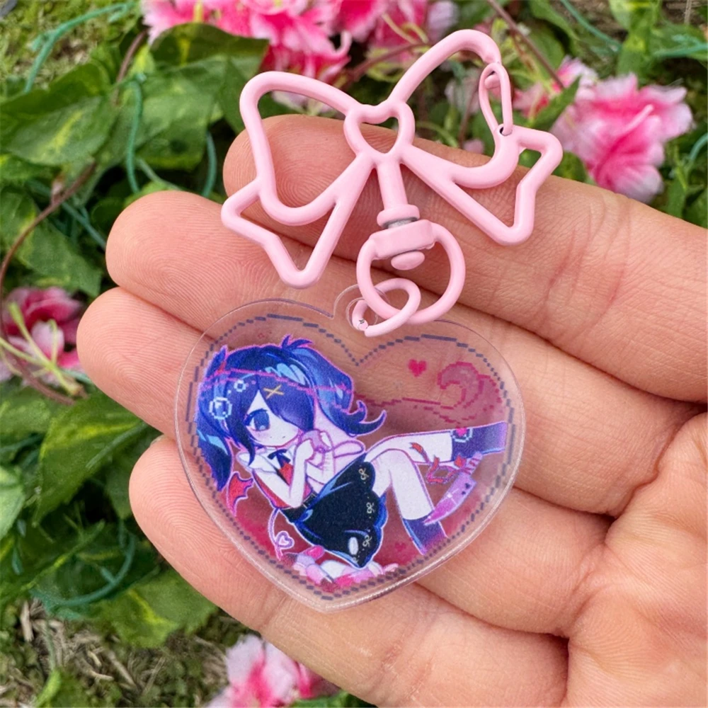 ゲーム NEEDY GIRL OVERDOSE レインアメ コスプレ衣装 キーホルダー キーチェーン ペンダント アクセサリー 小道具 ギフト