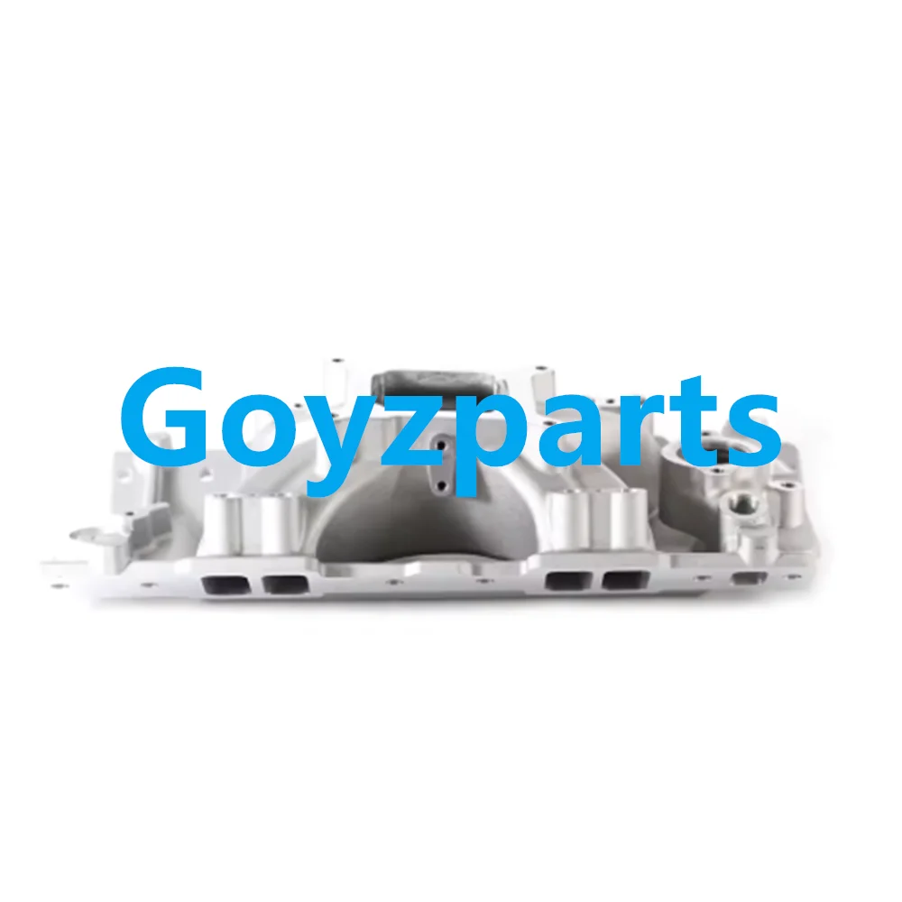 Kolektor dolotowy z korpusem przepustnicznym SBC 4 Barrels EFI 4150 do Chevrolet Chevy, jednopłaszczyznowy kolektor dolotowy z wtryskiem paliwa (aluminium)