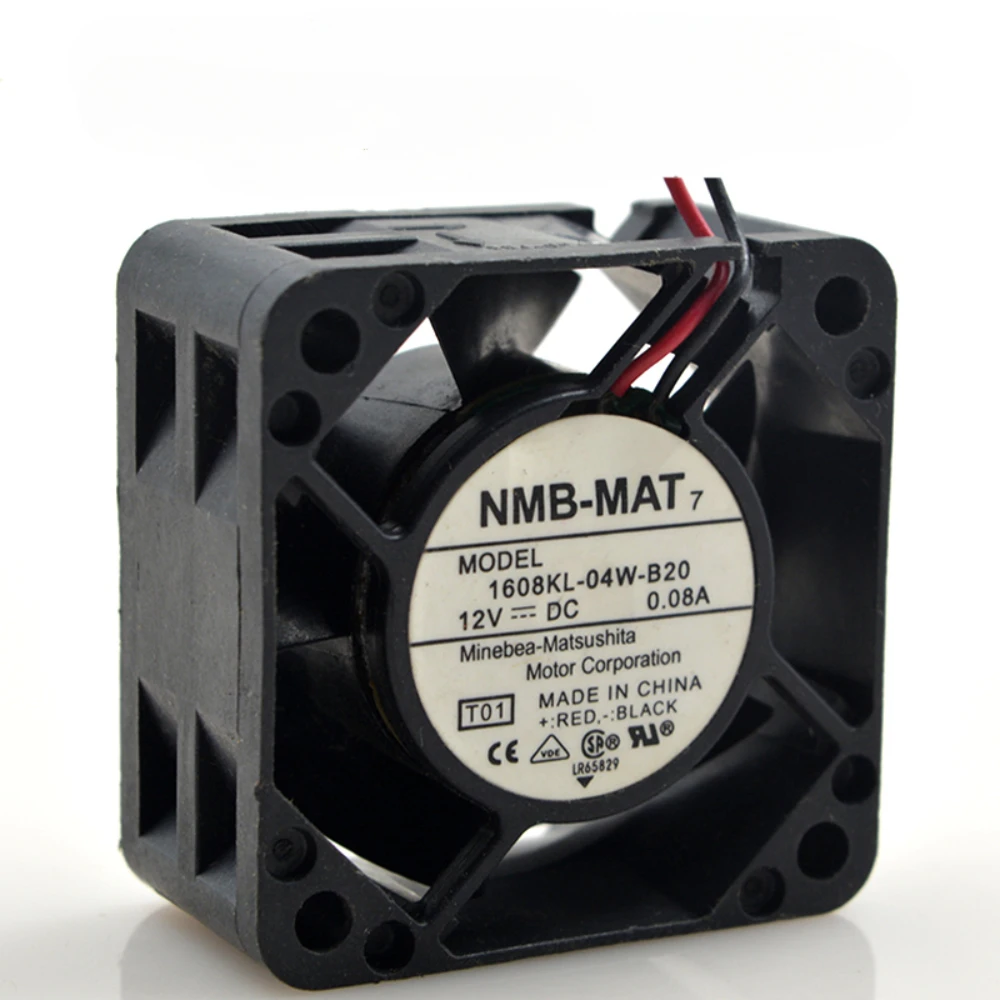 1608KL-04W-B19/20/29/30/39/40/49/50/59/60/69/70/79 Ventilador de servidor para NMB NMB-MAT Ventilador de resfriamento de inversor de fluxo axial de ar alto