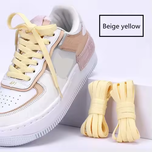 1 pair flat shoes Solid color shoelaces Canvas shoes sports and leisure shoelaces length 100/120/140/160/180cm Shoe accessories - Image 24