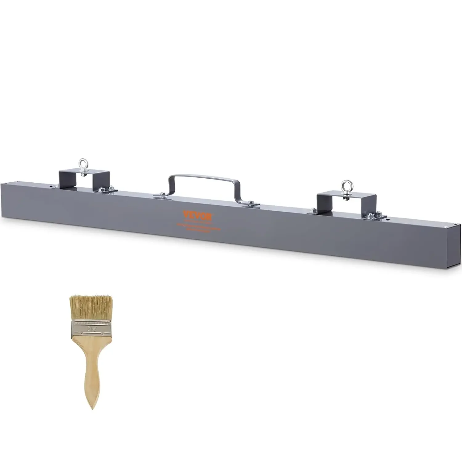 

Hanging Magnetic Magnet Sweeper 48 inch Magnet Sweeper 67 LBS Magnetic Forklift Sweeper Industrial Magnets