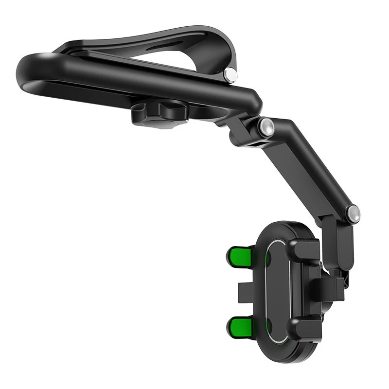 Подставка для телефона Вращающийся и выдвижной автомобильный держатель для телефона Солнцезащитный козырек Универсальный 1080 °   Вращающийся телефон