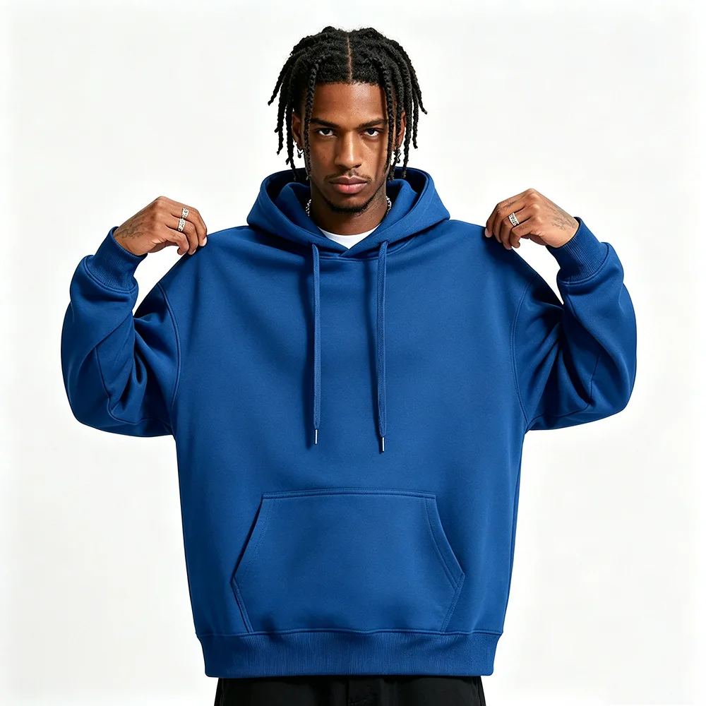 Herren- und Damen-Hoodies in Unifarben mit Taschen, Sport- und Fitness-Sweatshirts, modische Freizeitpullover in mehreren Farben – Detail 39