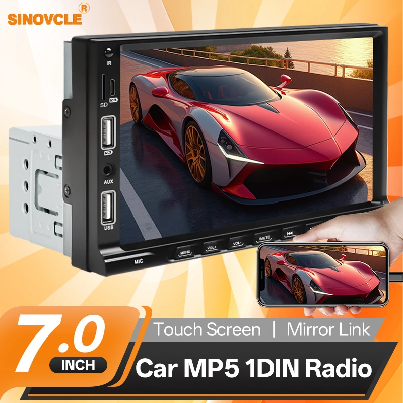 Sinovcle 7" Car Rad… - image