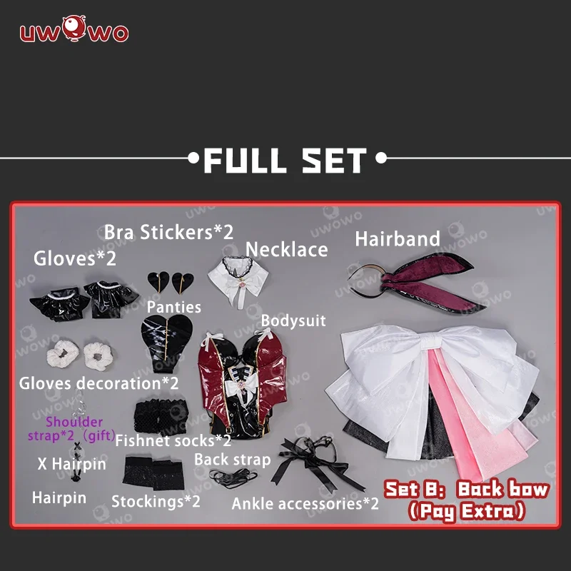 IN STOCK UWOWO Marin Kitagawa Bunny Suit Cosplay Costume UWOWO×DISHWASHER1910: Marinn Kitawaa Cosplay Halloween Costume