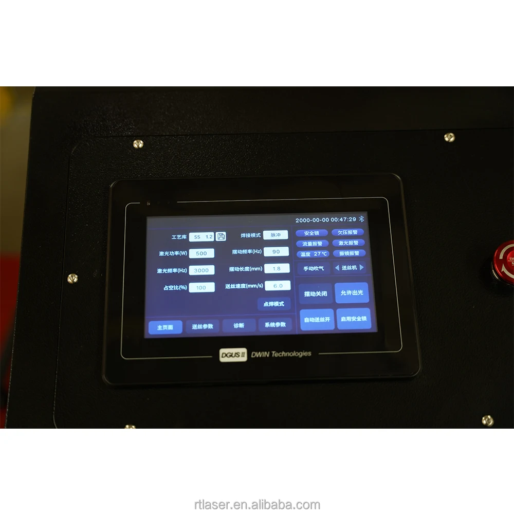 Manufacturer  Welding Machine 2000W Automatic Stainless Steel Carbon Steel Optical Fiber Welding Machine Handheld