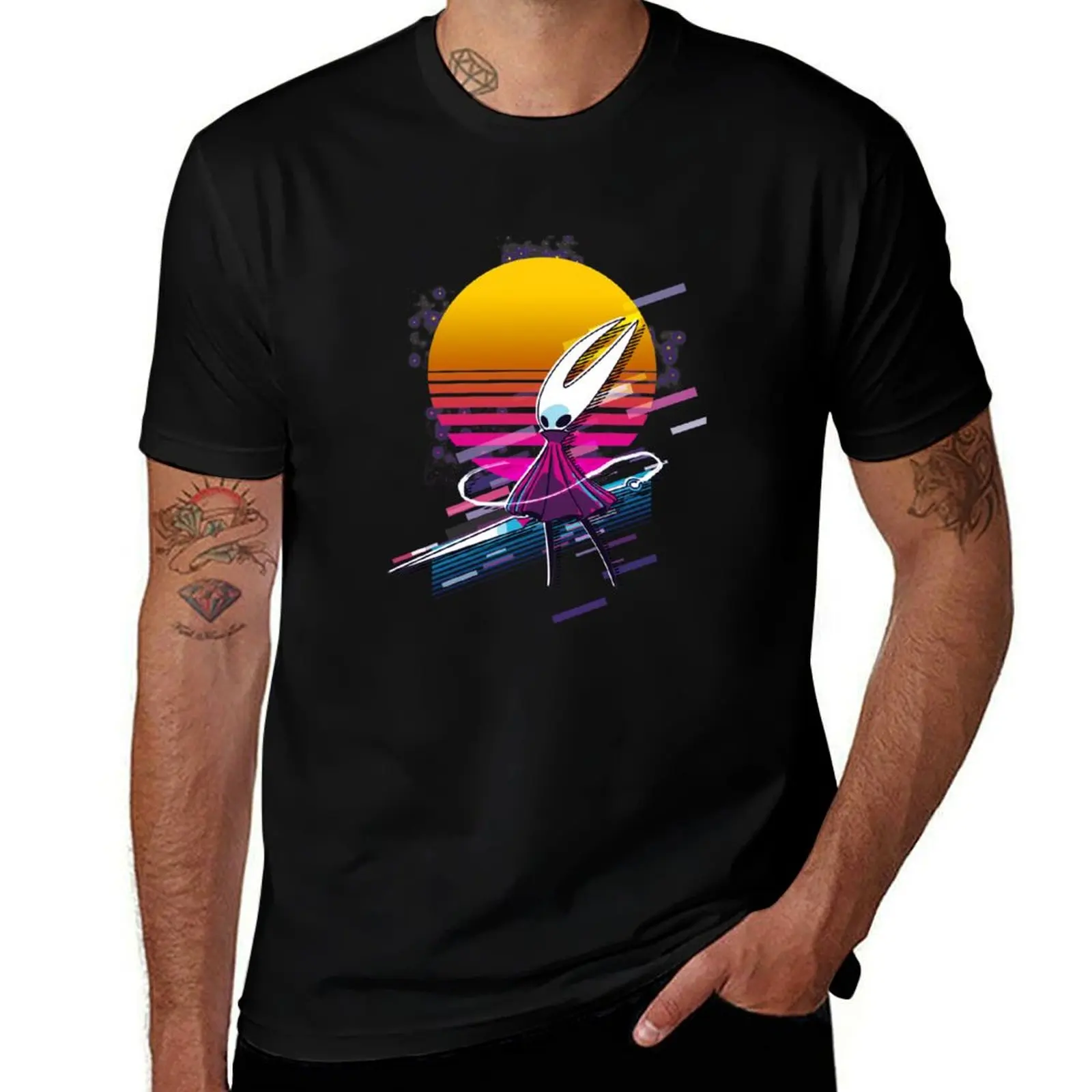 

Hornet - Hollow Knight Silksong *80s retro* T-Shirt man t shirt heavy cotton t shirt personalised T-Shirt