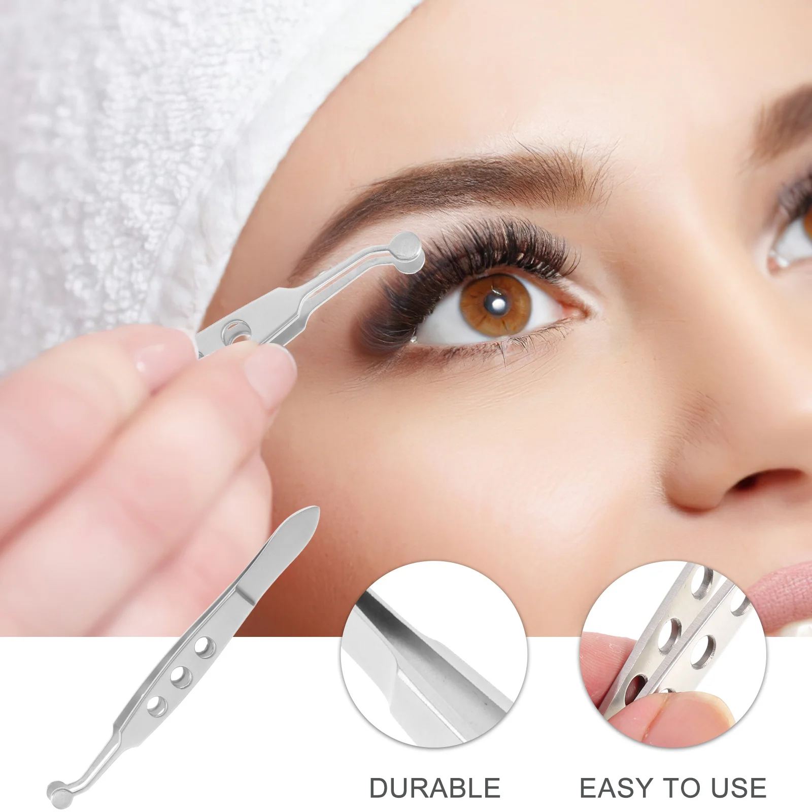 Meibomian Gland Expressor, пинцет для массажа век из нержавеющей стали, устойчивый к ржавчине, нескользящий для использования в салоне, в больнице