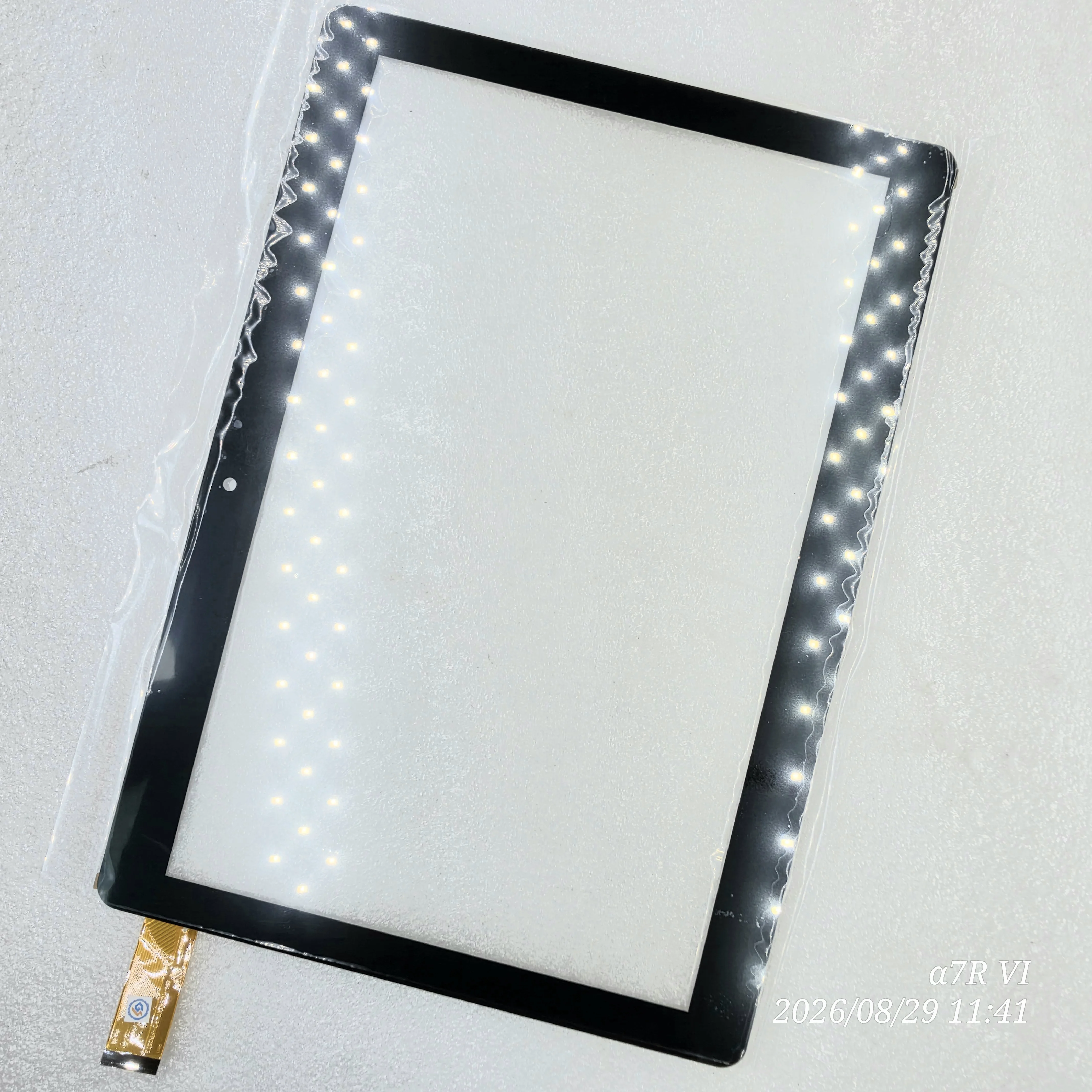 Ekran dotykowy 10,1 cala do tabletu Pritom TronPad M10, digitizer, czujnik, zewnętrzna szybka szklana XLD1030-V0 240*168 mm — zdjęcie produktu 6