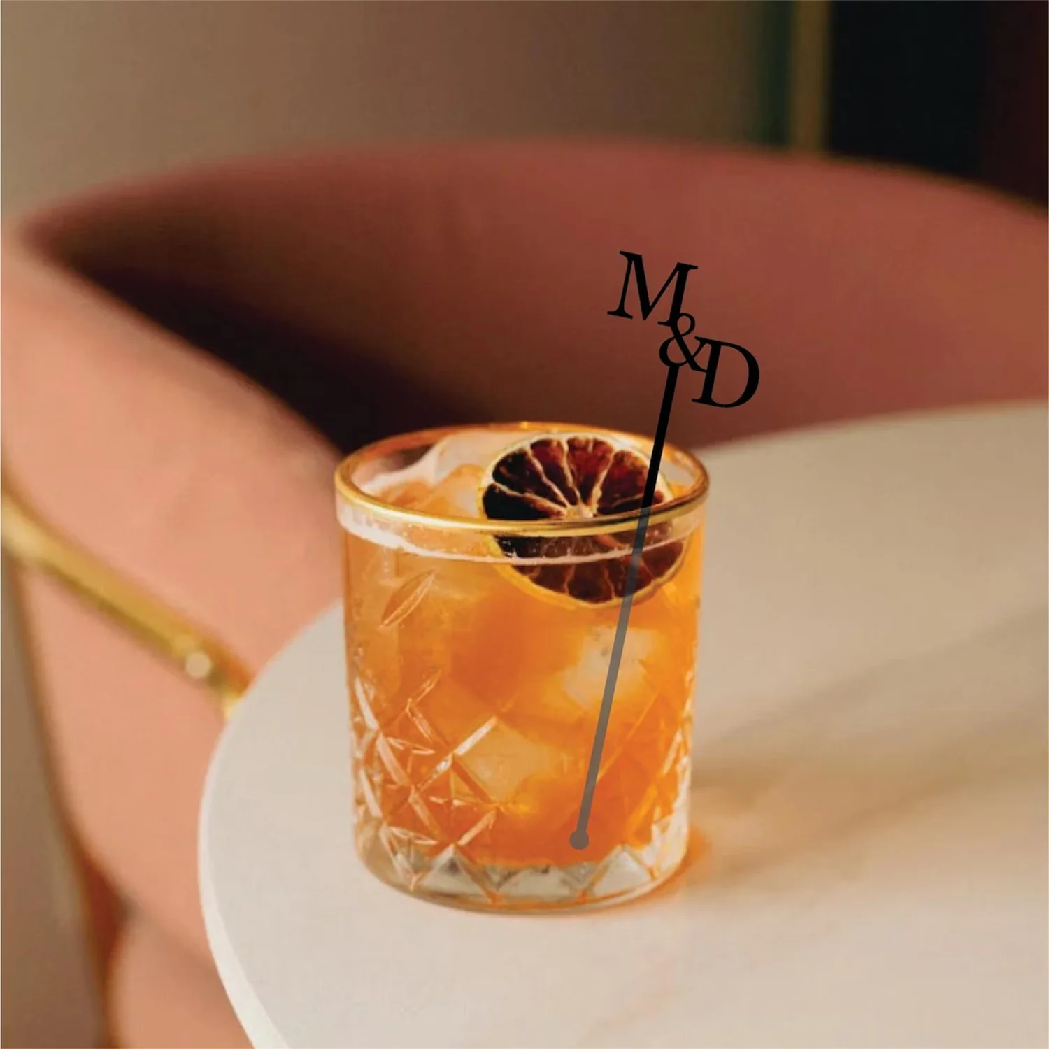 تخصيص الزفاف كوكتيل النمامون إلكتروني قطع كوكتيل أفرط العصي ديكور للطاولات شخصية الاكريليك حزب شرب النمامون