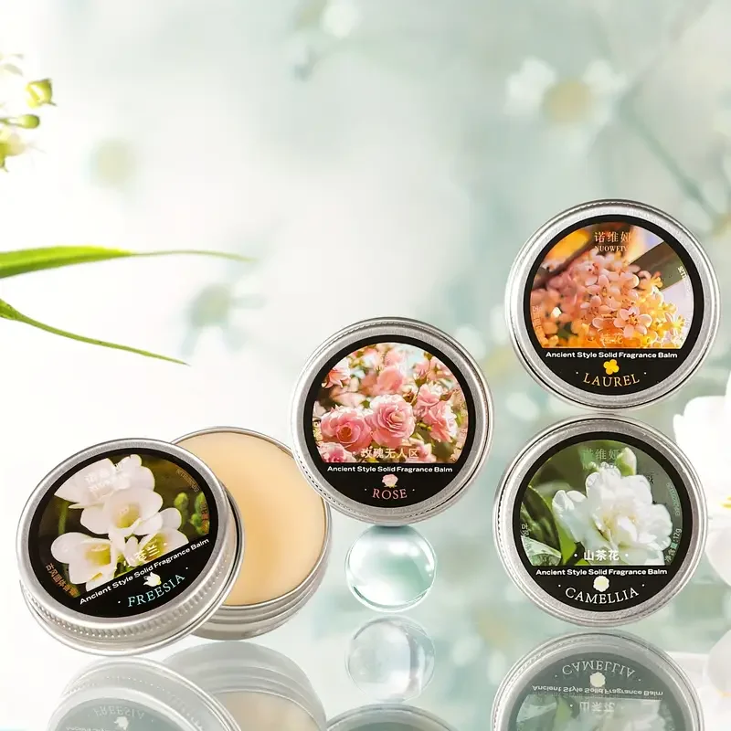 Balsem Beraroma Gaya Kuno, Dirancang untuk Pria dan Wanita, Tahan Lama, Wangi Menawan, Hadiah Hari Valentine yang Ideal