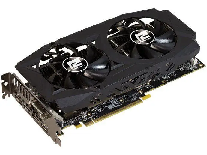 Power Color Radeon RX Video Card 580 8GB