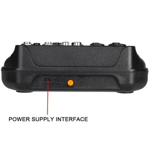 DJ -Mischkonsolenmixer mit Audio, 48 -V -Phantom -Leistungsmonitor, 4 Kanäle, MET Bluetooth, USB, Karaoke -System 10 Hauptverkaufsredner 4 - №4