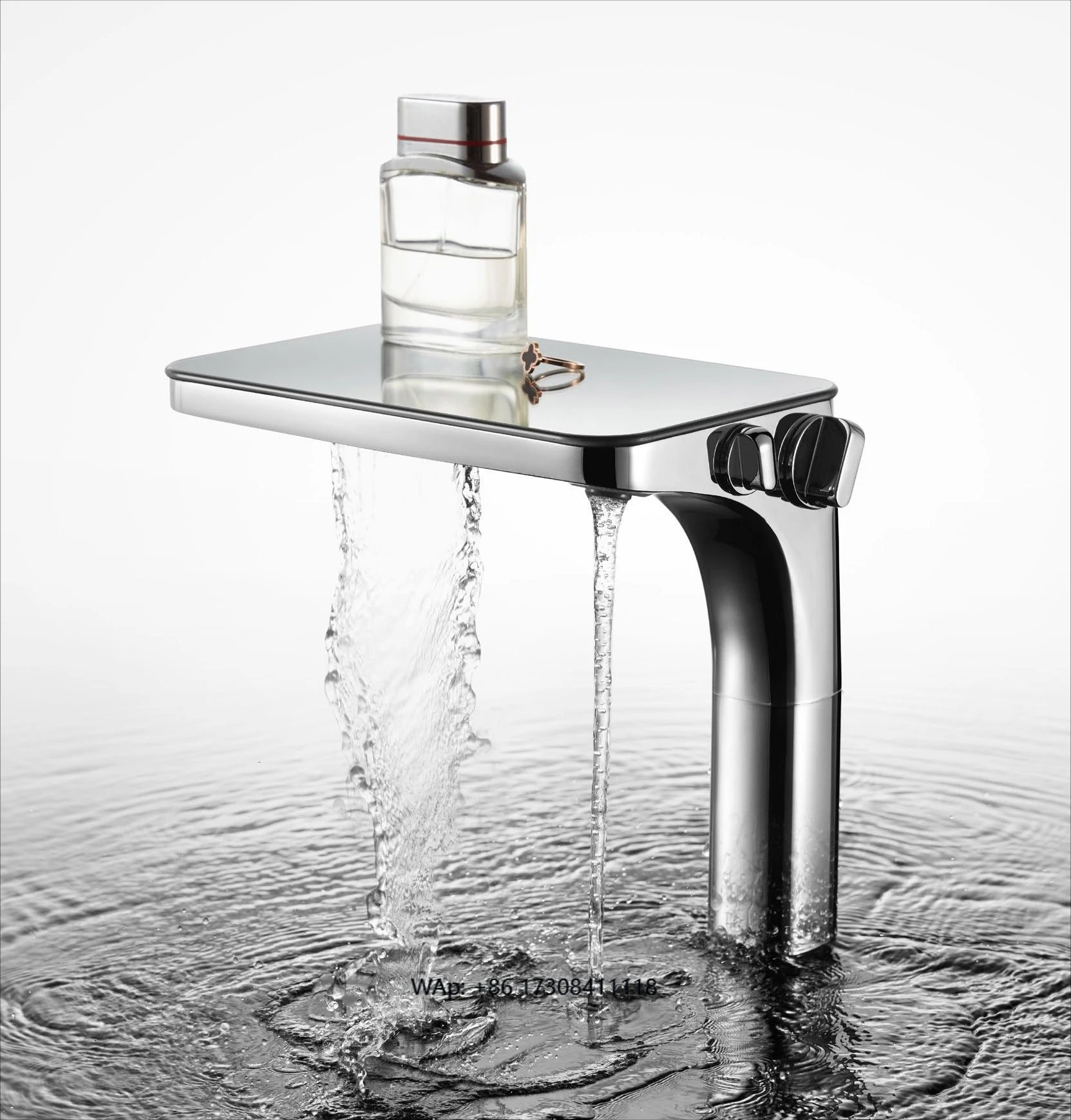 Designer High Quality Bathroom Sink Waterfall Faucet Micro Bubble Cleaning Faucet