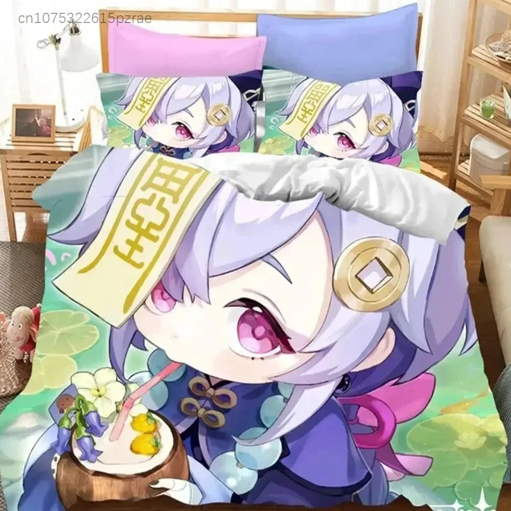 Home Textiles Bedding - 3D Game Genshin Impact Bedding Set