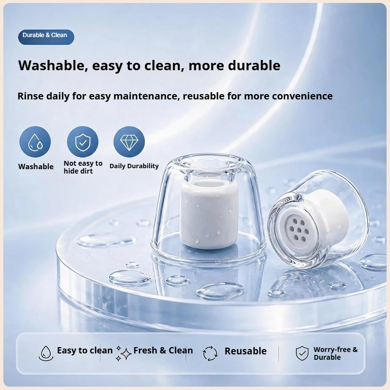 for Sony WF-1000XM6 /XM5/4/3 New Liquid Silicone Ear tips Earbuds Earphone Case Noise-canceling Bean Ear Cap Anti-slip Earplug view 5