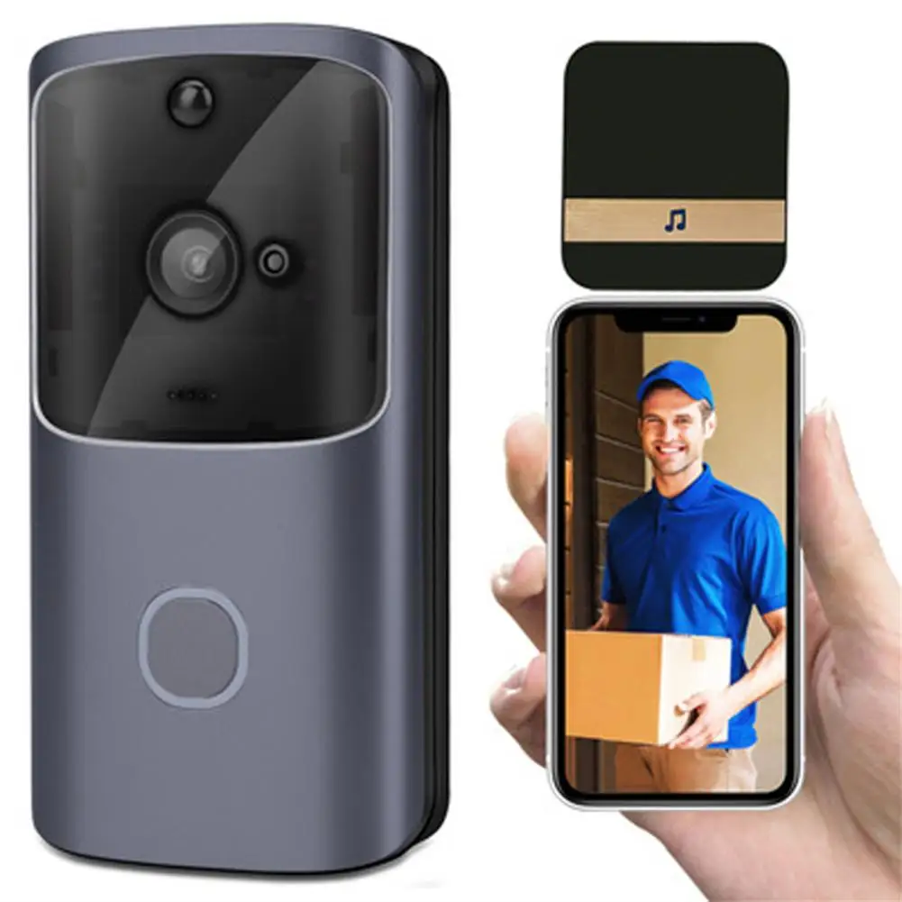 New M10 Smart Hd 720p 2.4g Wireless Wifi Video Doorbell Camera Visual Intercom Night Vision Ip Doorbell Wireless Security Camera