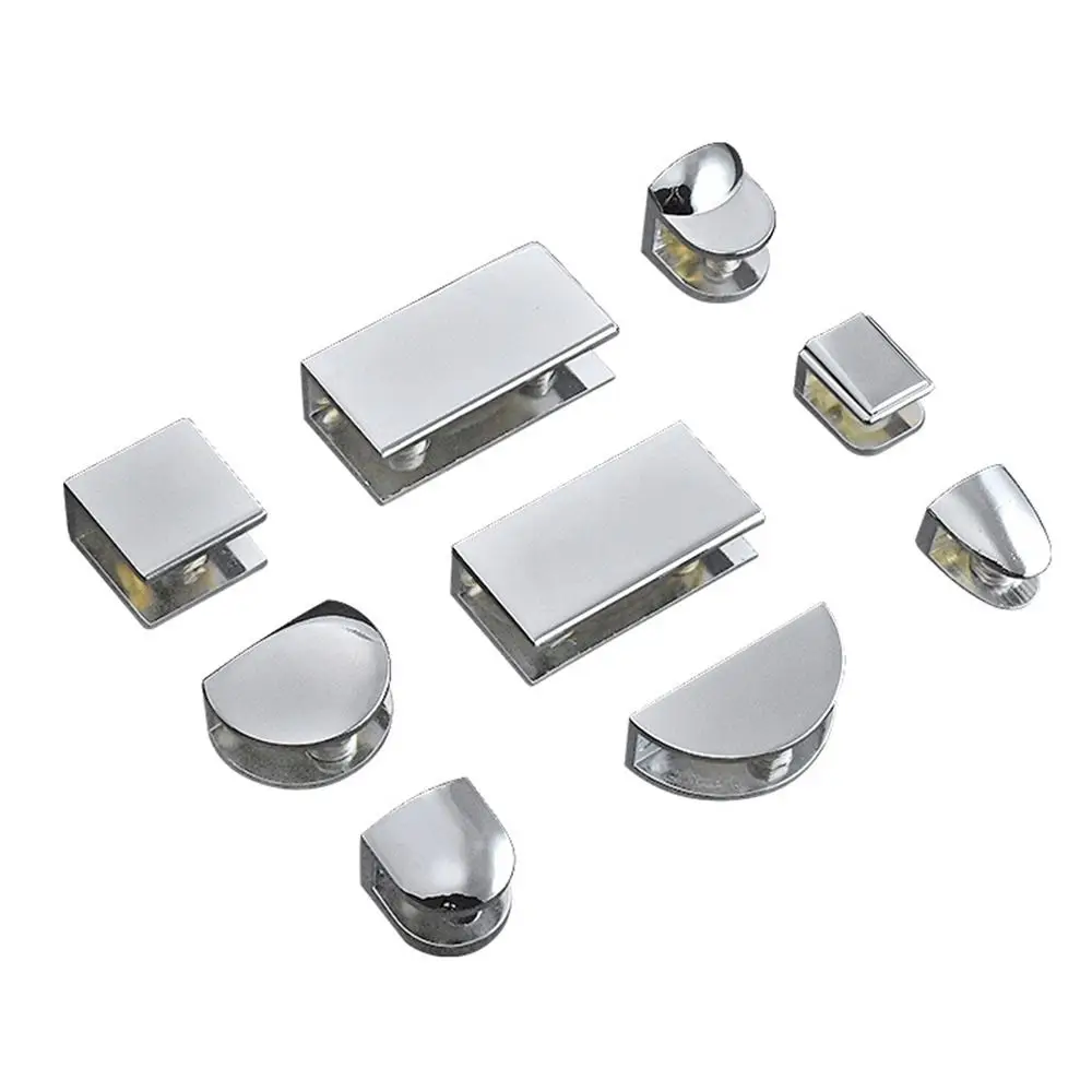 Hinge Furniture Hardware Furniture Accessories Wardrobe Cupboard Shelf Holder Support Shelves Clips Panel Bracket Glass Clamp