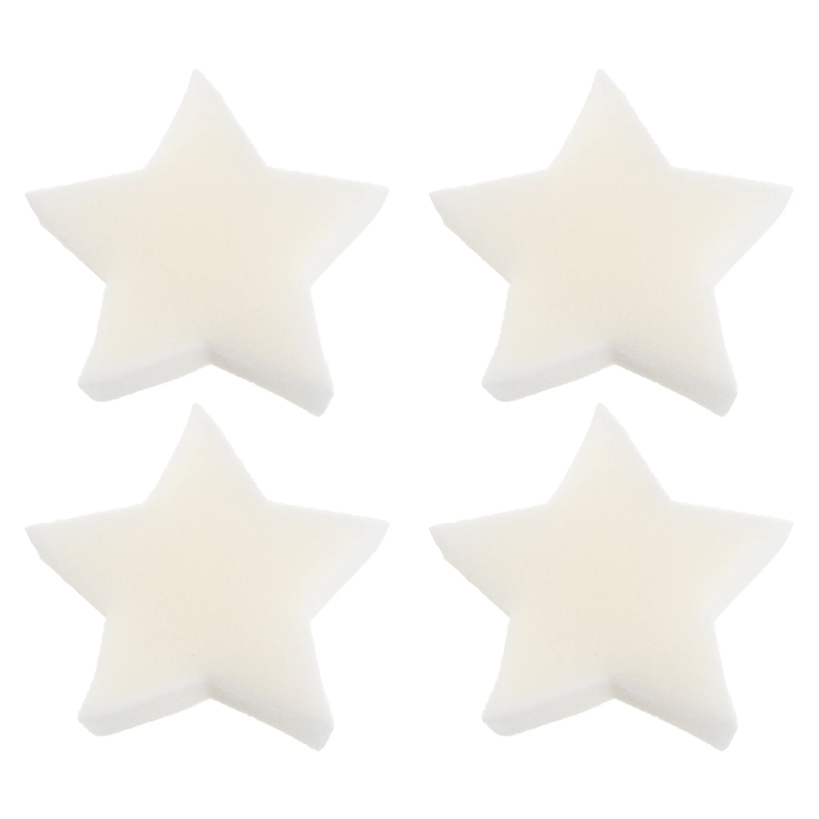 

6pcs Star Shaped Oil Absorbing Sponges Pentagram Filter Cotton Sponge for Kitchen Pool Spa Cleaning Removing Industrial