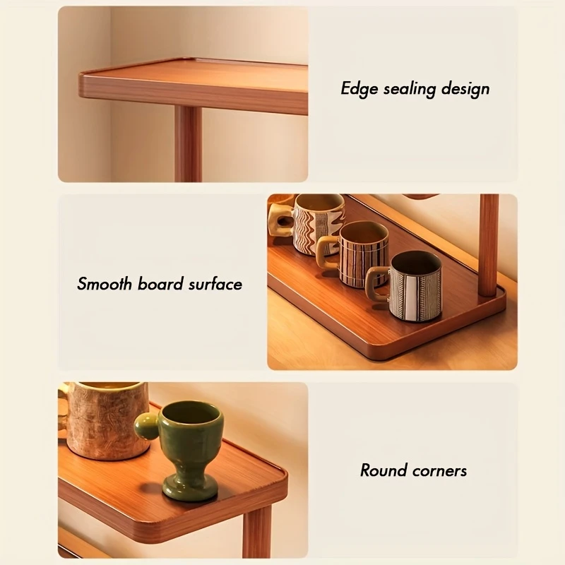 2 Tier Wooden Storage Rack 5