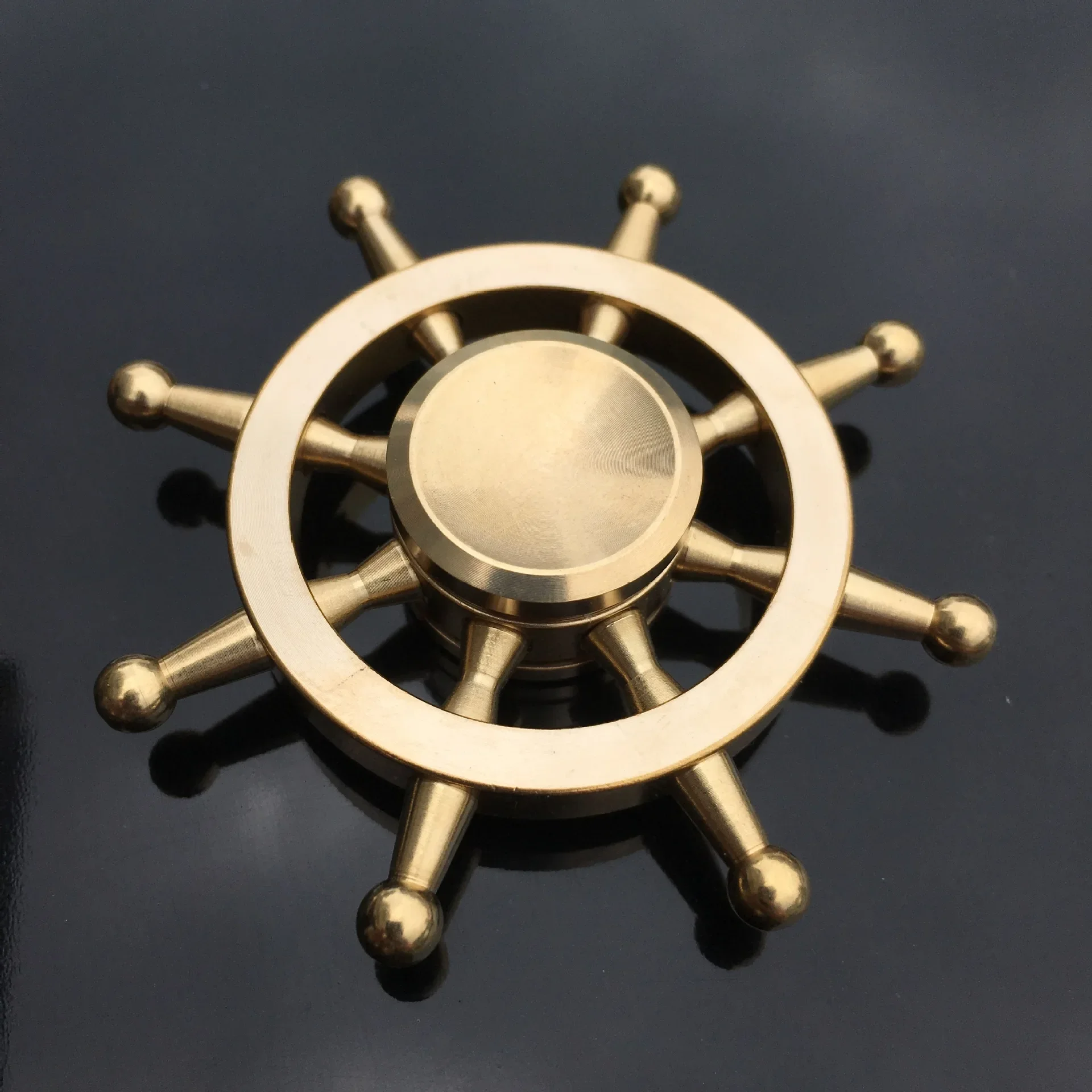 Pure Copper Fidget Spinner para adultos, Metal Hand Spinner, Design destacável, 88 rolamentos de aço inoxidável, Brinquedos Antistress