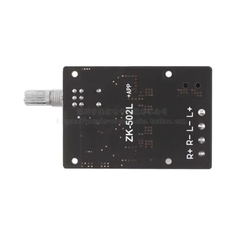 Mini placa amplificadora Digital estéreo, Bluetooth 5,0, 20W, 30W, 40W, 50W x 2, interruptor de volumen ajustable, ZK-502L