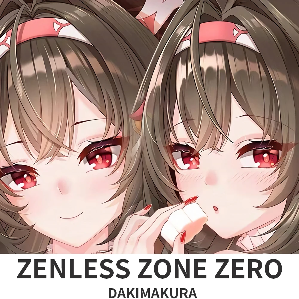 Dakimakura Anime Zenless Zone Zero Ye Shunguang Hugging Body Pillow Case Japanese Otaku Pillow Cover Bedding Gifts