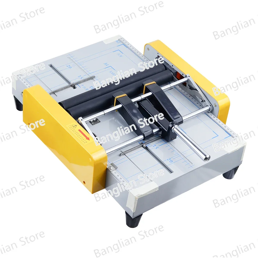 1PC A3 Electric Binding Machine Folding Machine, 2-in-1 Saddle Stitching, Automatic Binding Machine