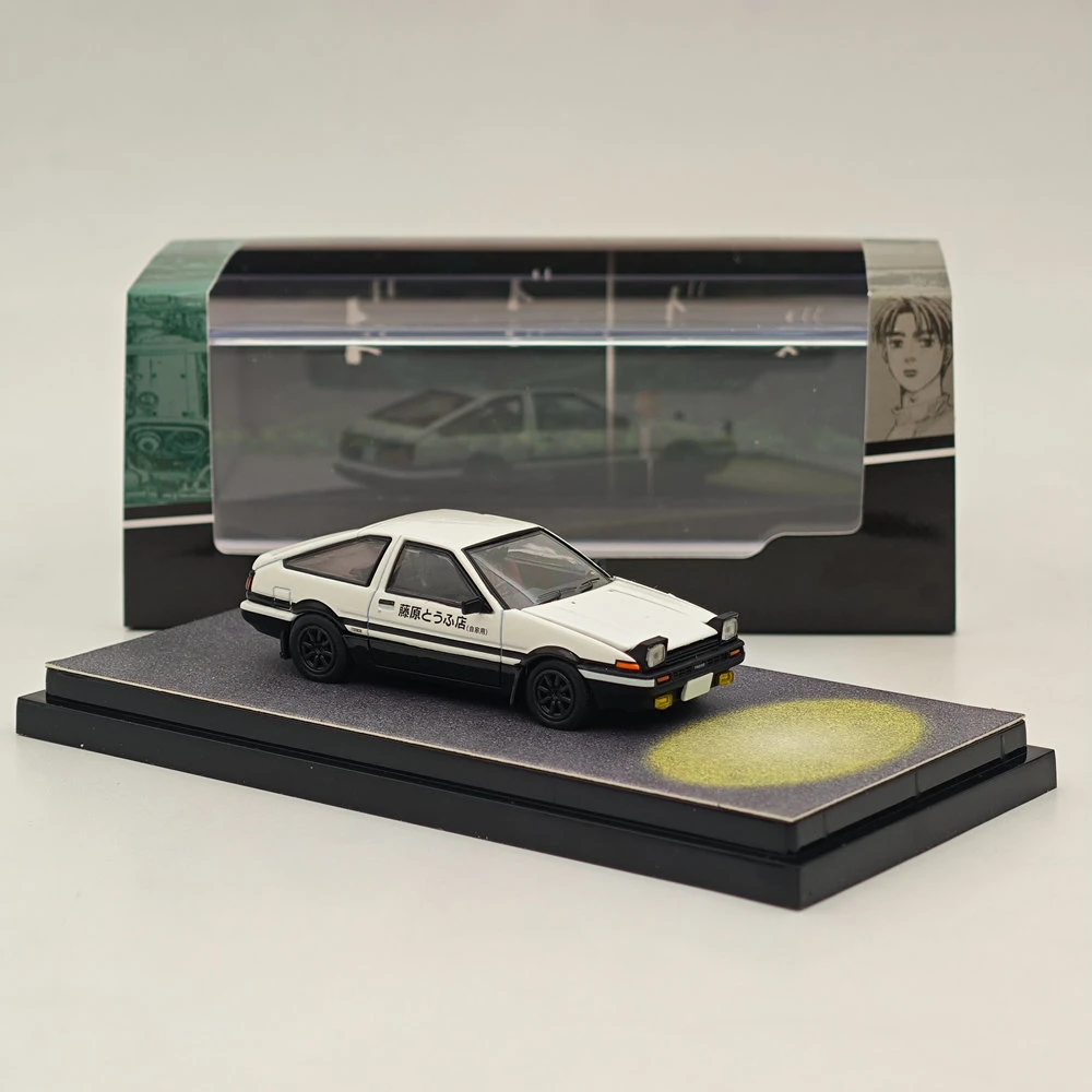 Hobby Japan 1/64 SPRINTER TRUENO GT APEX (AE86) INITIAL D HJ641052DC Diecast Model Car Limited Collection Auto Toys Gift