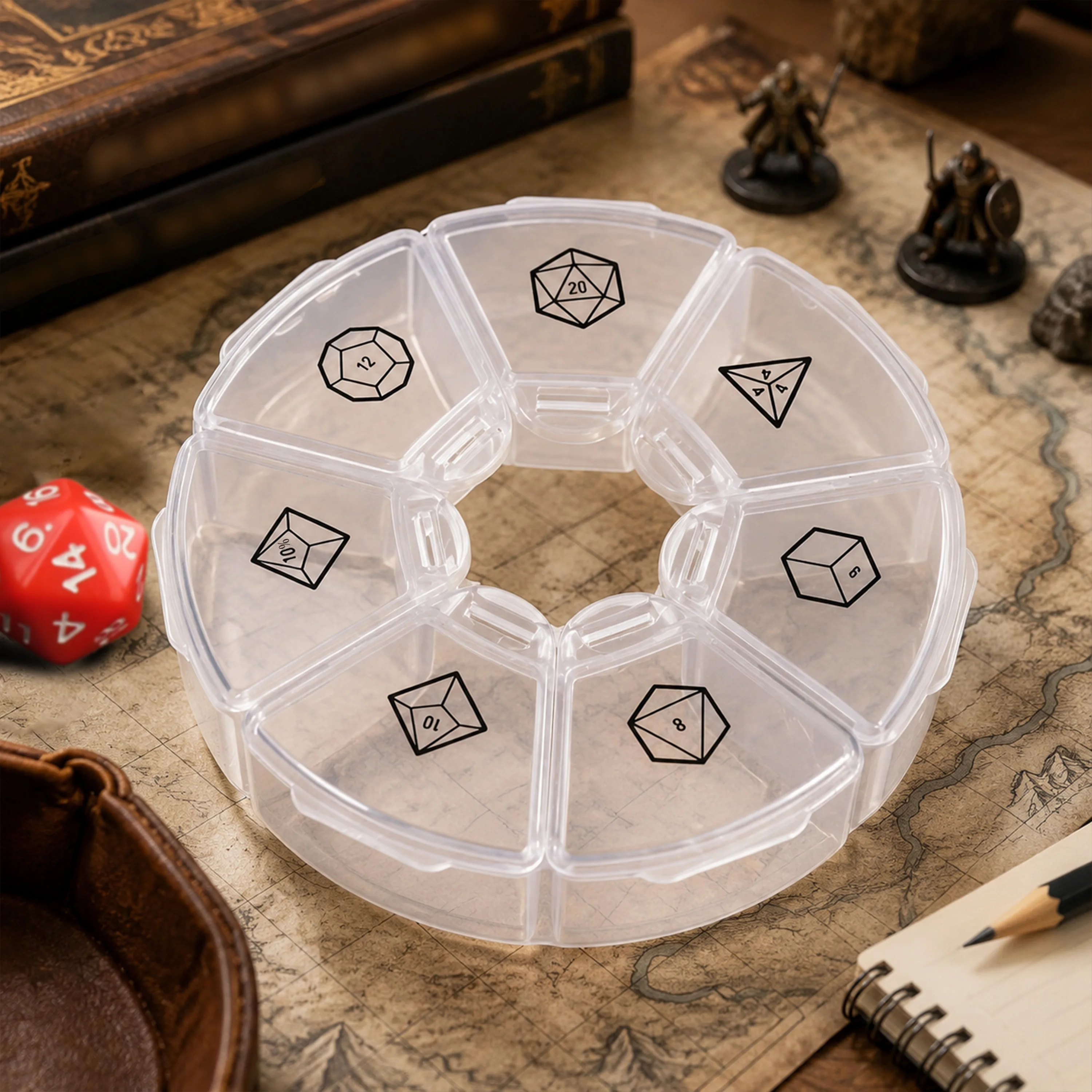 Scatola porta dadi per giochi  - Dice Set Polyhedral recensione e prezzo