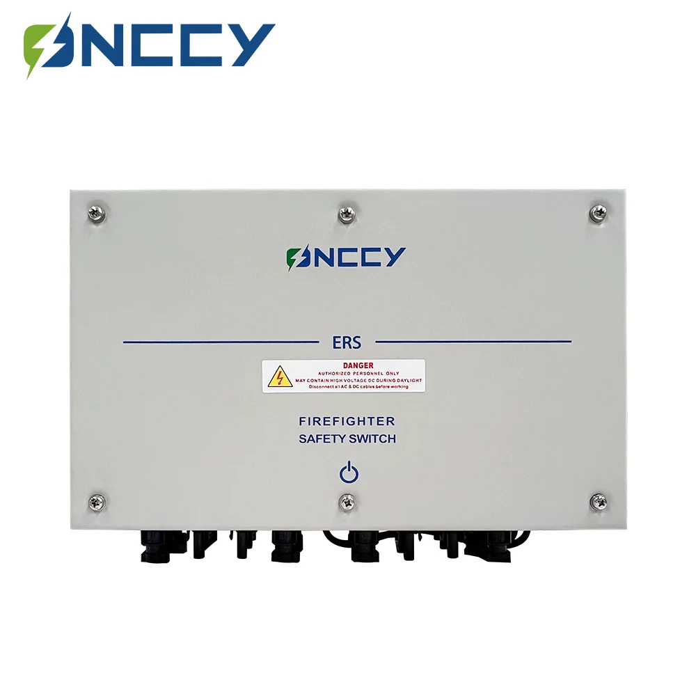 ONCCY 20P Firefighter safety switch，1600VDC Firefighter switch for solar panels，PV Solar IP66 Rapid shutdown 40A