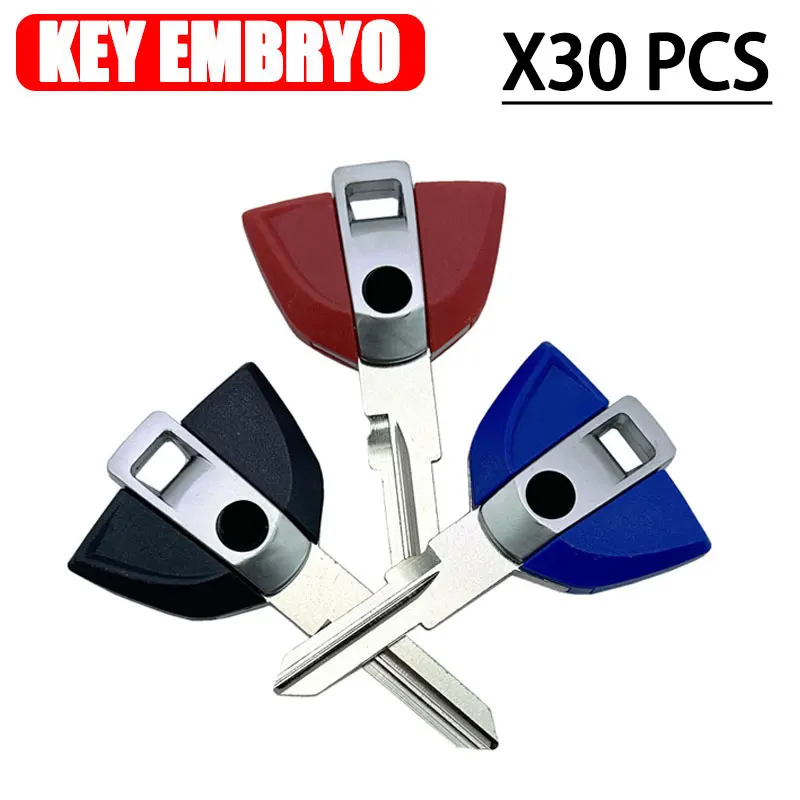 30 PCS For BMW C600 Sport C650GT G310R G310GS C1-200 C1 F650 F650GS F800GS  Motorcycle Parts Blank Key Uncut Blade Embryo keys