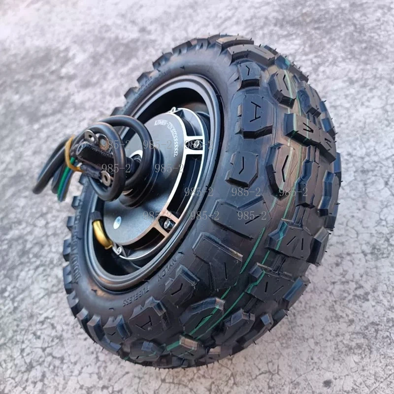 2800W Brushless Motor 11 Inch 48V 72V Front Rear Dual Drive Nylon Electric Scooter Motor