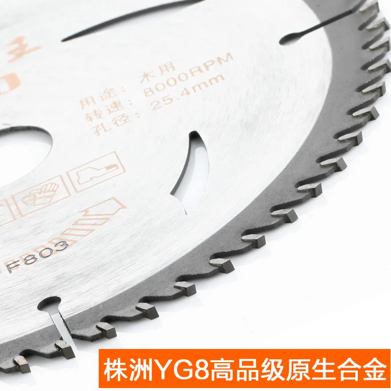 YG8 4inch Ultra-thin Alloy Wood Cutting Disc 110mm Carbide Circular Saw Disc For Wood Anti-nail Wood Disc For Grinder