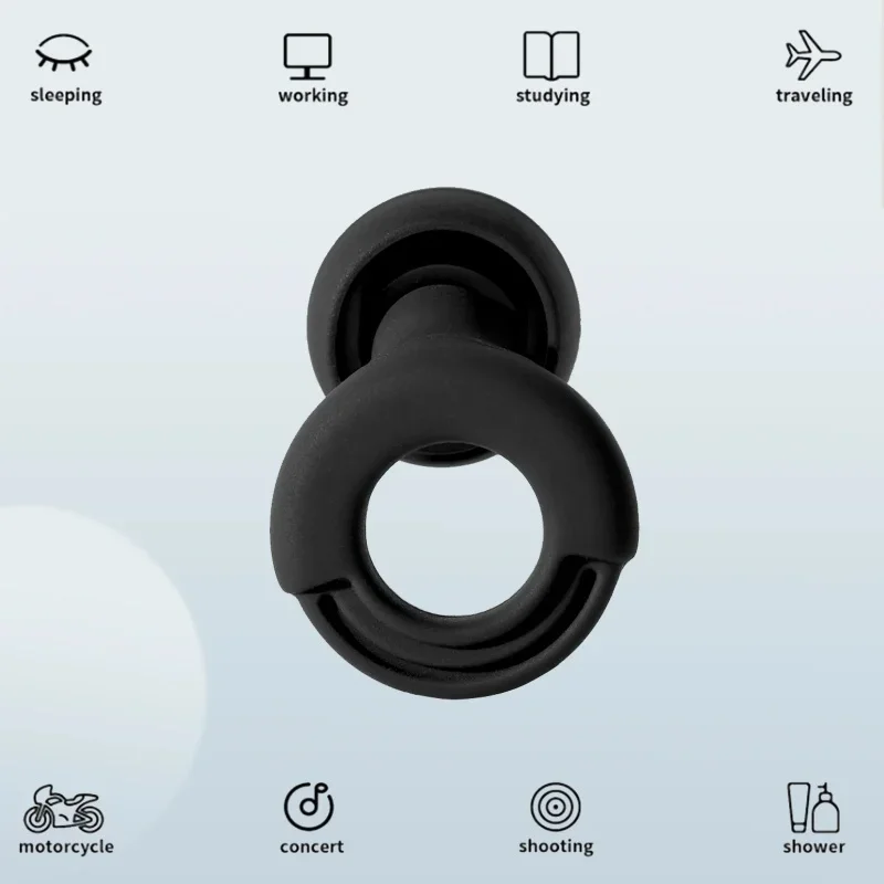 Loop Quiet Ear Plugs for Noise Reduction for Sleeping Silicone Ear Plugs for Swimming Motorbike Noise Filtering Ear Plugs