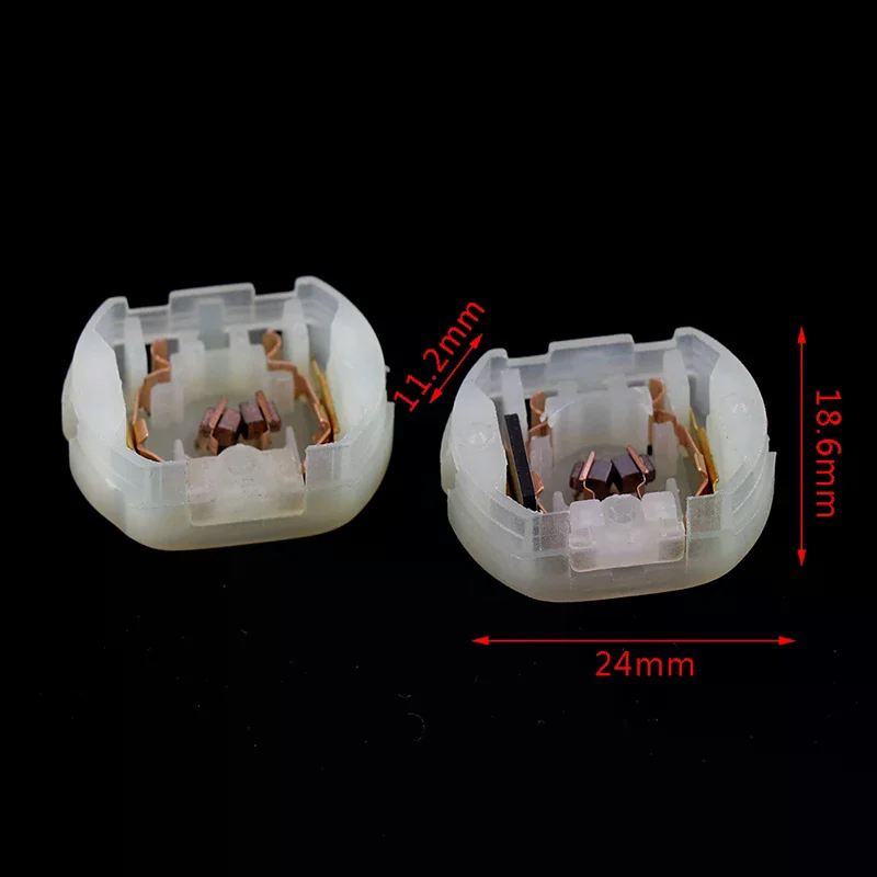 FC280 PTC Plastic Rear Bearing Cover Part For Car Door Lock, Rearview Mirror Motor Carbon Brush Holder Cover