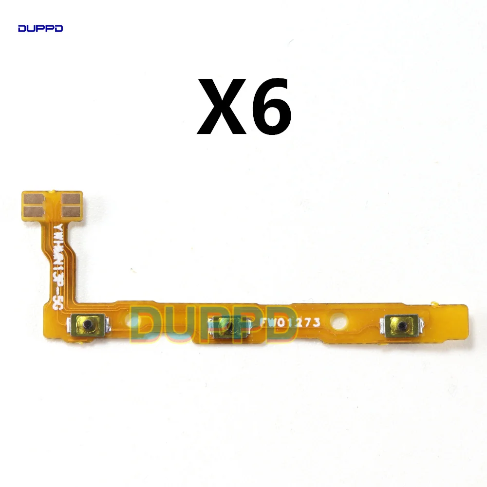 For Xiaomi Poco X6 Pro 5G X6Pro Power Volume Button Switch On Off Key Ribbon Flex Cable