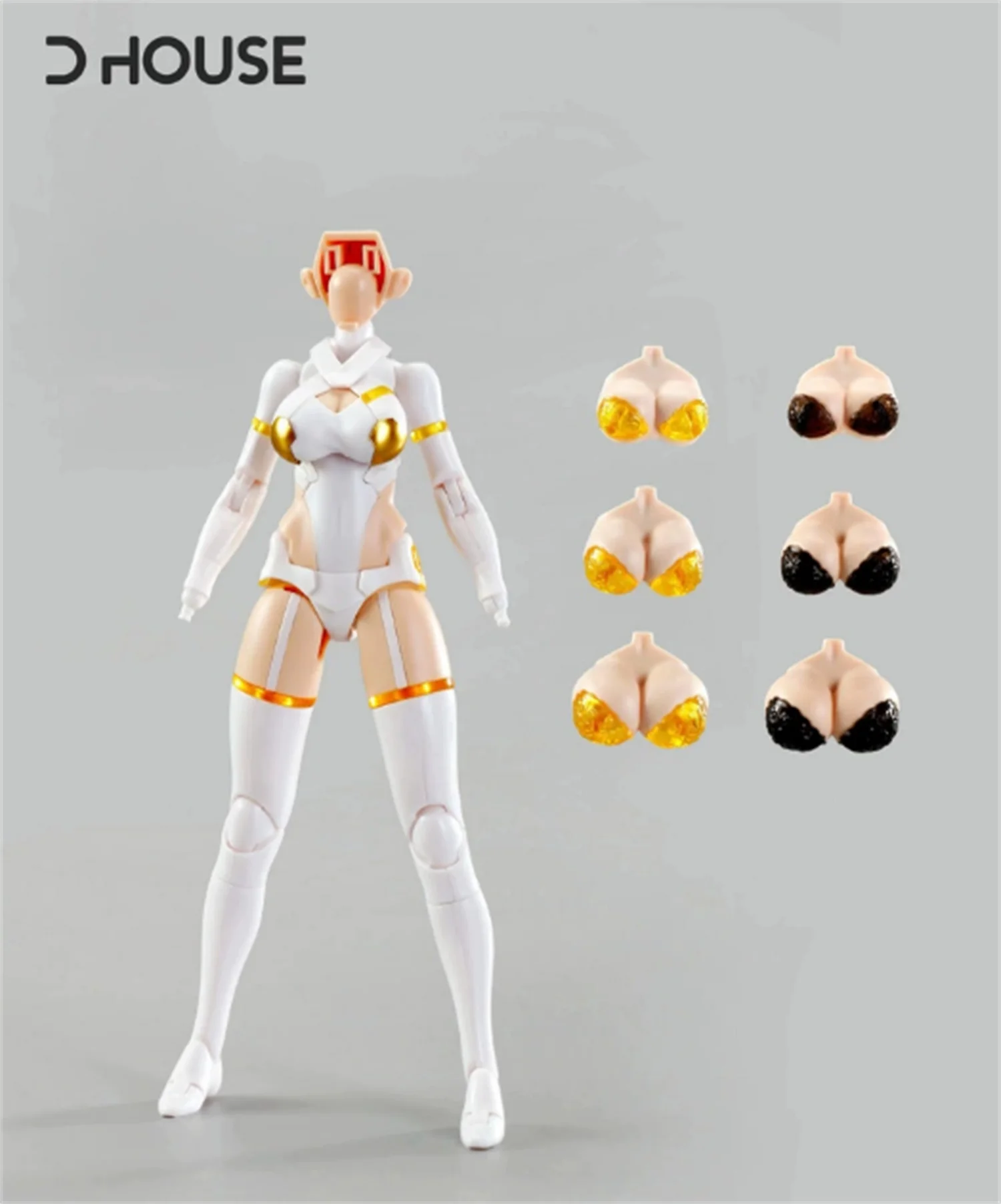 [With Bonus] D House Prime Body Upgrade Kit For 1/12 Mobile Suit Girl Figure Accessories