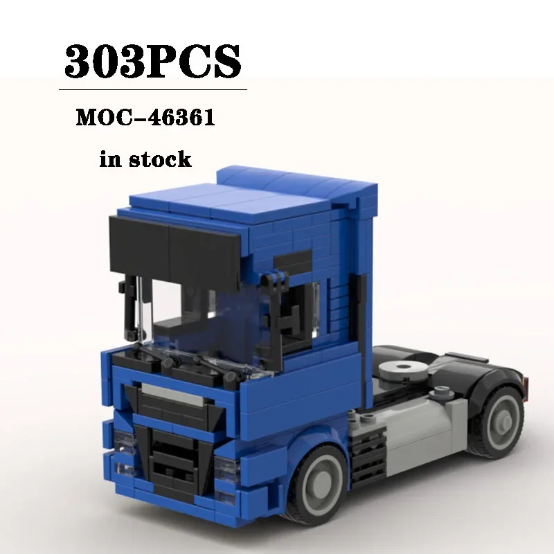 

Building Block MOC-46361 City Truck Splicing Assembly Modeling Construction 303PCS Puzzle Children Birthday Gifts Christmas Toys