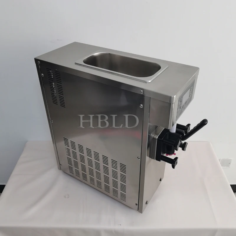 Commercial Multi-Functional Ice Cream Yogurt Cone Vending Machine 304 Stainless Steel for Business Use